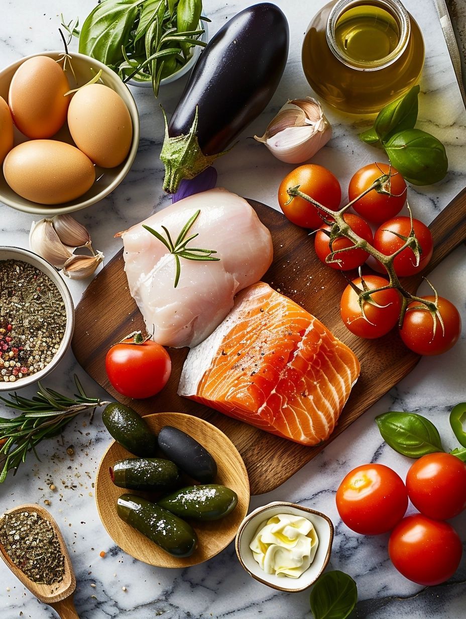 Mediterranean diet common ingredients