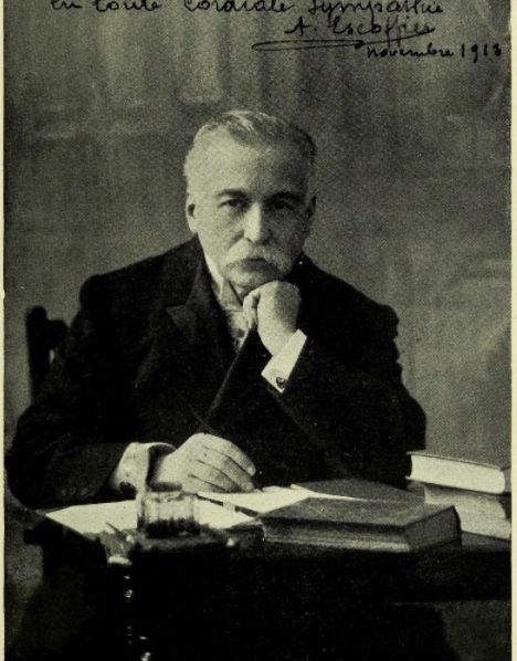 Auguste Escoffier Founding Fathers of French Cuisine