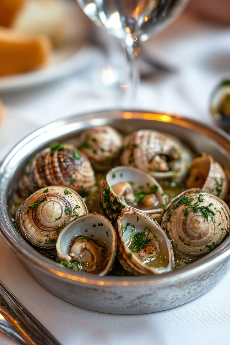 French Delicacies Escargots de Bourgogne