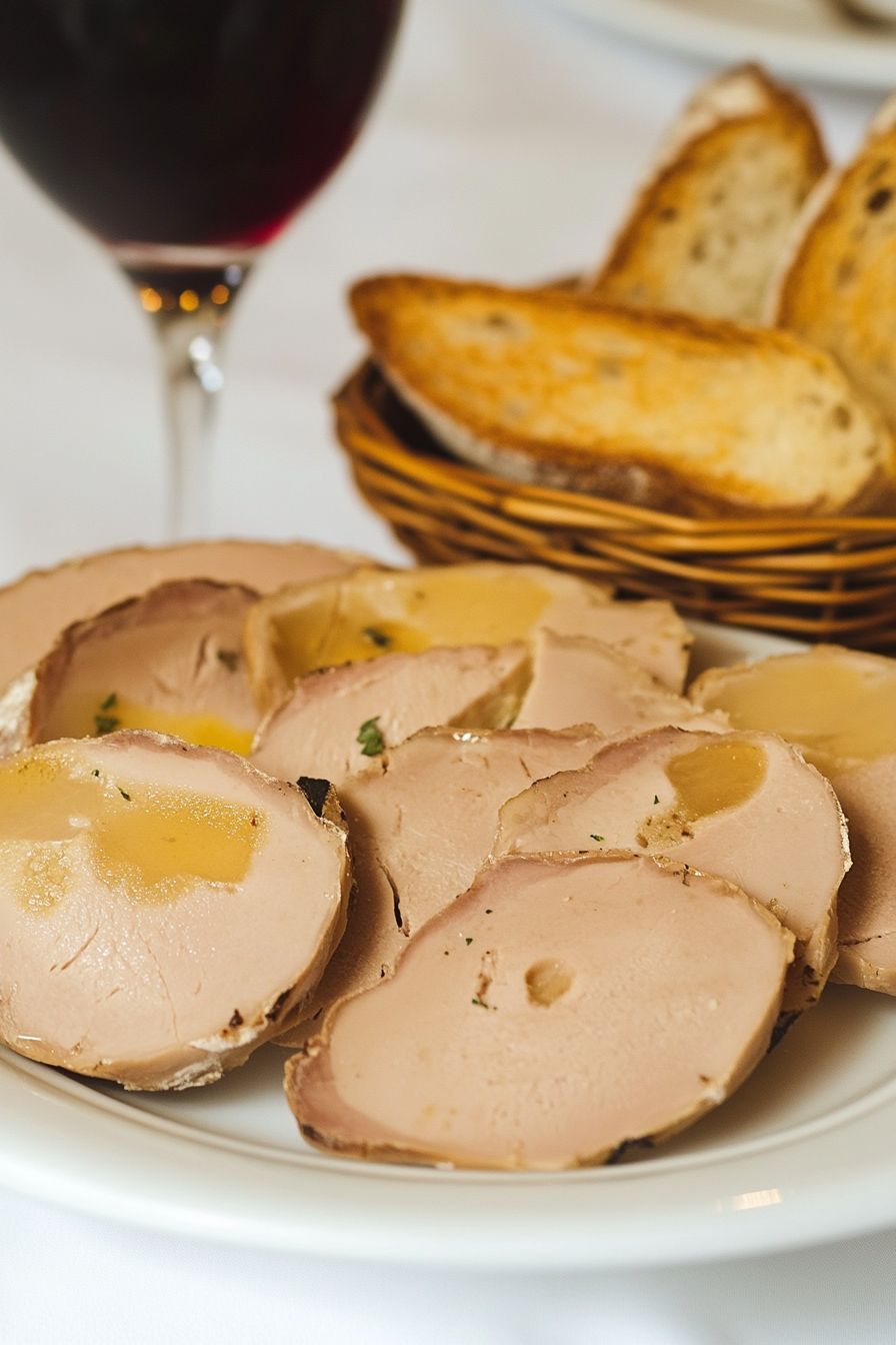 French Delicacies foie-gras