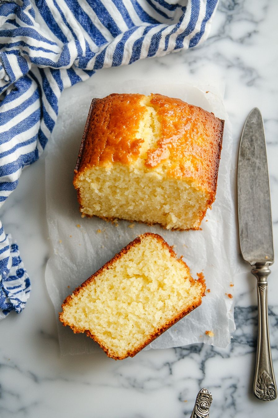 French Spring Dishes French lemon cake loaf