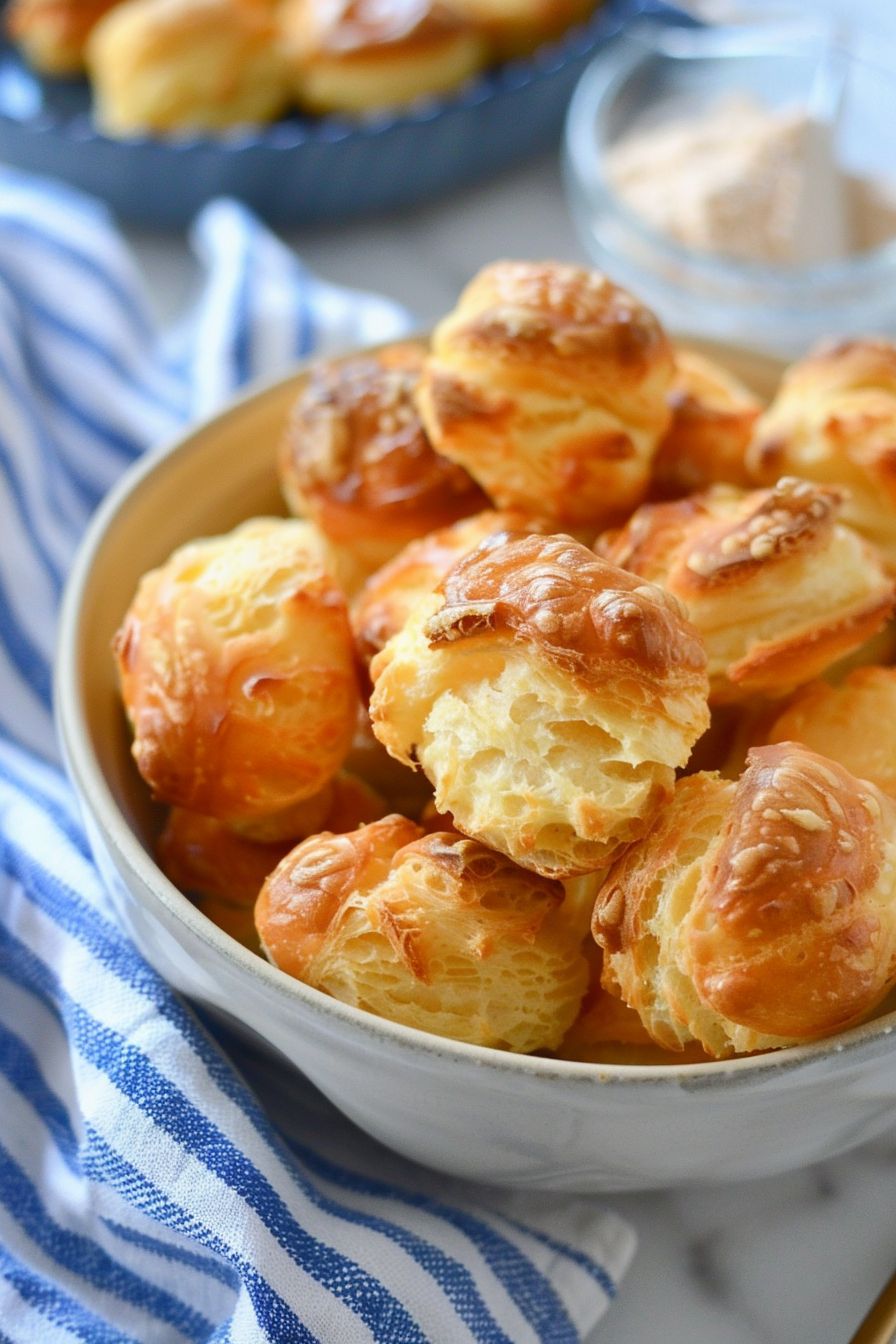 Gougeres Classic French Appetizer Recipe