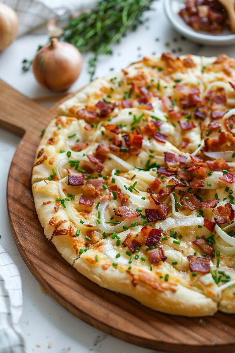 Famous Alsace Foods and Regional Specialties Flammekueche