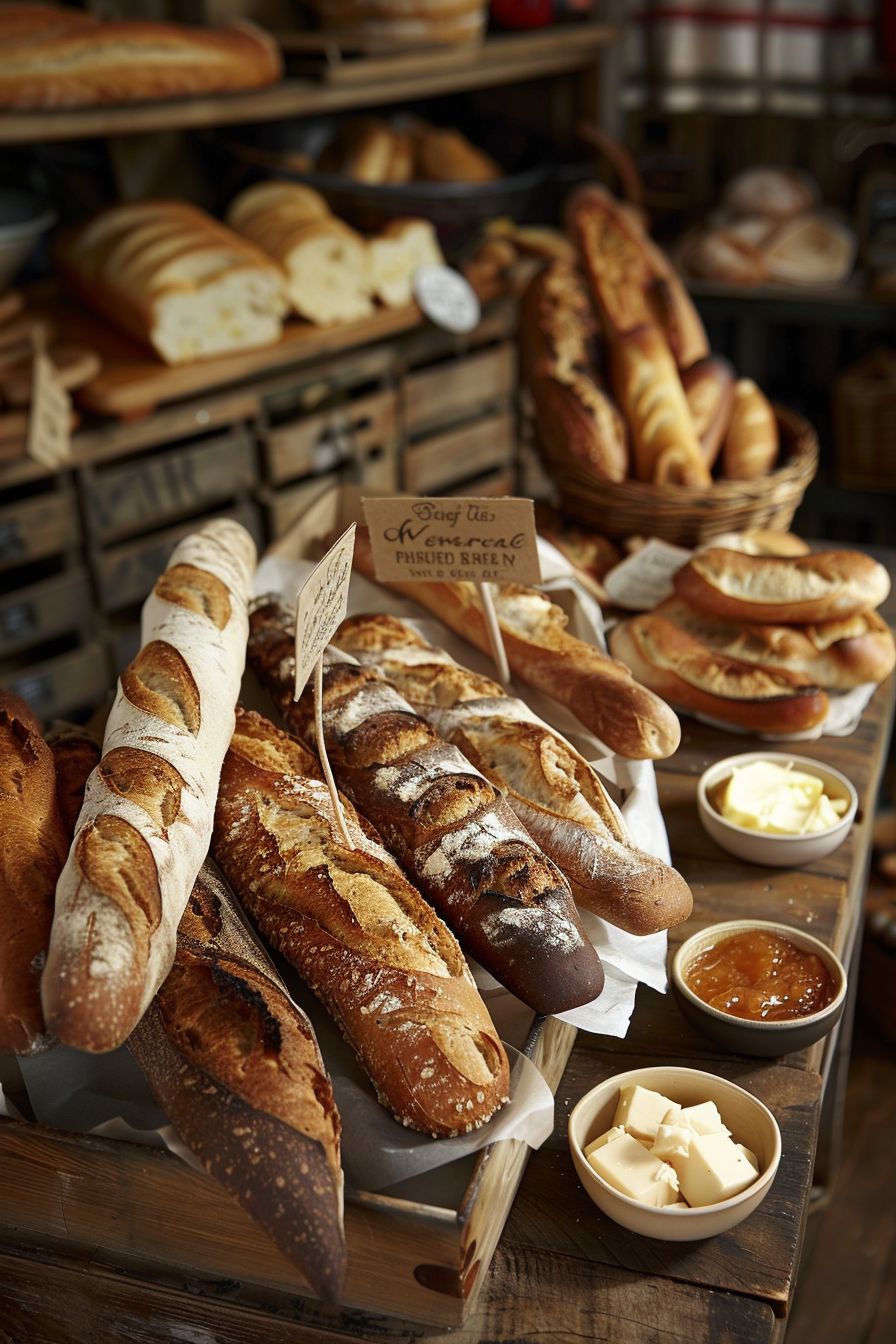Types of baguettes in france