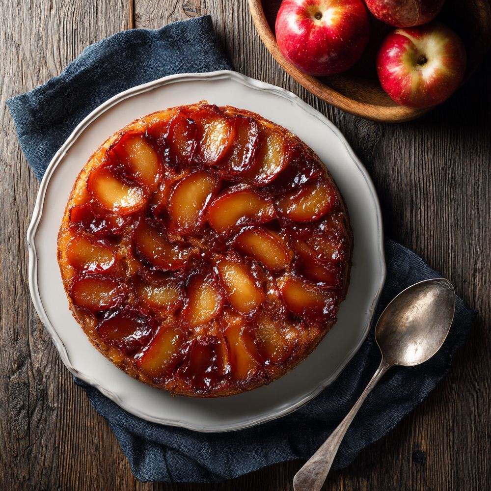Famous French Foods Tarte Tatin cake